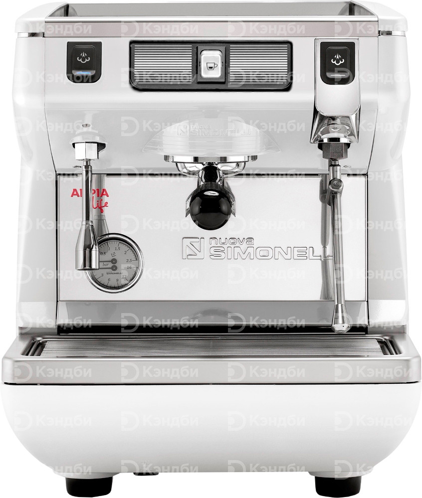 Кофемашина Nuova Simonelli APPIA LIFE 1GR S 167513(белый, высокая группа,  1Ф)